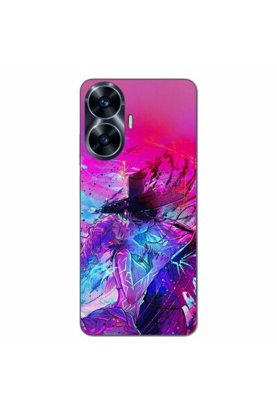 OEM Husa compatibila cu Realme C55 Silicon Gel Tpu Model KPop Demon Hunters R...