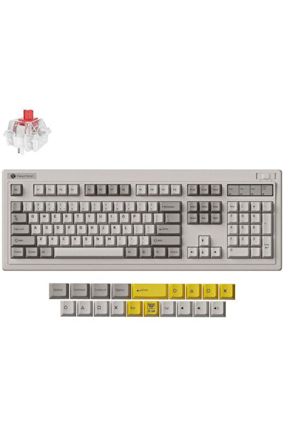 Keychron R6 QMK R6-M1 Ασύρματο Μηχανικό Πληκτρολόγιο Gaming με διακόπτες Supe...