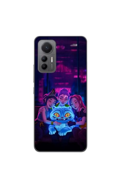 OEM Husa compatibila cu Xiaomi 12 Lite Silicon Gel Tpu Model KPop Demon Hunte...