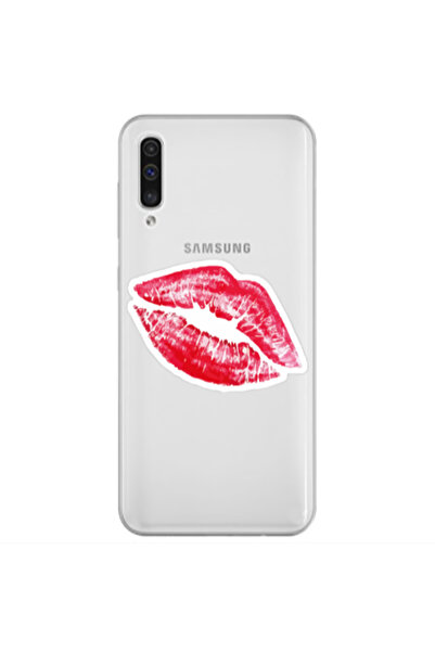 Other Samsung A70 Drooling Tongue Transparent Silicone TPU Θήκη