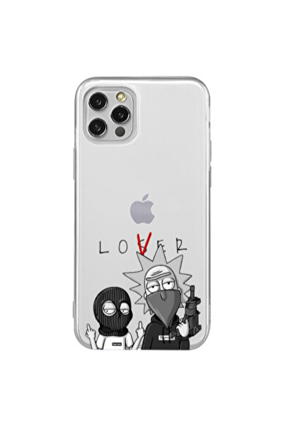 Other Apple iPhone 12 Pro Rick Loser Transparent Silicone TPU Θήκη