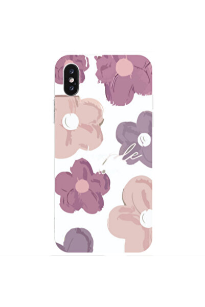 Other Apple iPhone Xs Max Flowers 2 Transparent Silicone TPU Θήκη