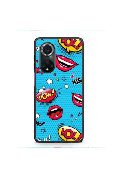 Other Huawei Nova 9 Sticker Lol desing Black Glossy Θήκη