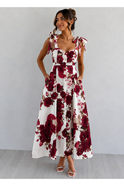 ddastore Miray dress pink roses