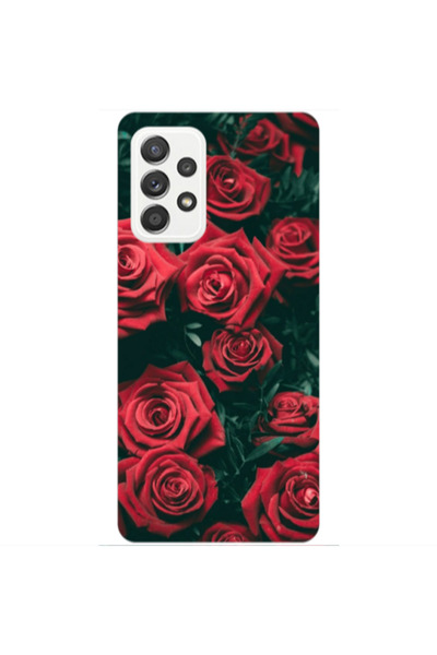 Other Samsung A23 Red Roses Transparent Silicone TPU Θήκη