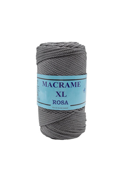 Pin Trade SRL Spool of pre-knitted thread Macrame XL Rosa 64, 100% polypropyl...
