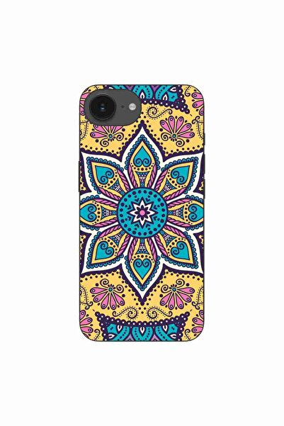 OEM Husa compatibila cu Apple iPhone 16e Silicon Gel Tpu Model Mandala Twilight