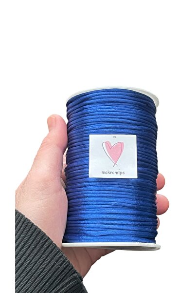 Makromİps 2 mm Thick Floch Cord 1 Spool (100 Yrd) Rat Tail Jewelry Bracelet E...