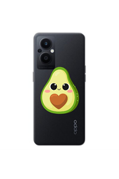 Other Oppo Reno 7 Lite Baby avocado Transparent Silicone TPU Θήκη