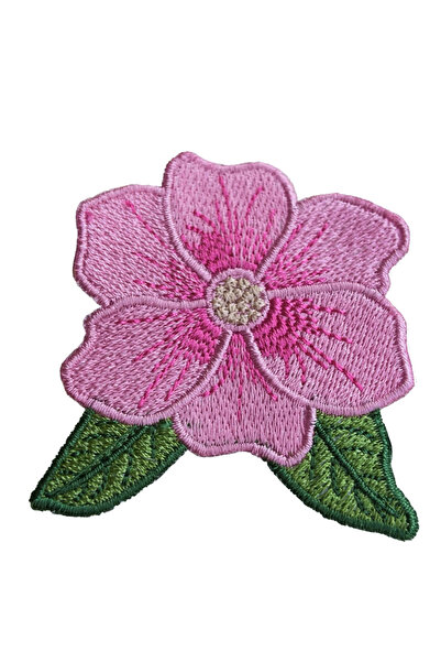 Agbtrend Kendin Tasarla - Çıtçıtlı Modüler Manolya Nakış Broşu (2 Adet 62x65mm)