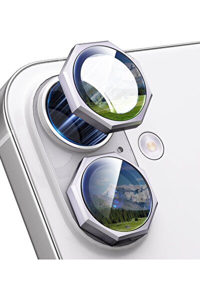EDELFU iPhone 17 - Octagon Camera Protection Lens Protector Tempered Glass (2...