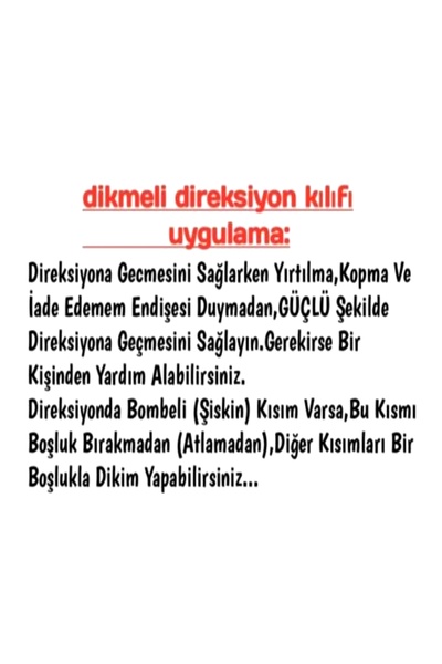 gürler oto kılıf ve aksesuar Dikmeli Direksiyon Kılıfı Opel Uyumlu Astra H Kasa Soft Siyah Gri İpli