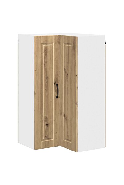 vidaxl Dulap de bucătărie cu raft Stejar Artizanal 57 x 57 x 100 cm