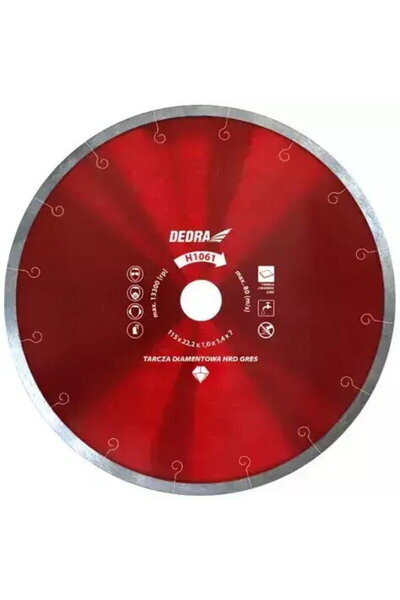 DEDRA EXIM Diamond disc for cutting hard ceramic tiles 110x22.2mm