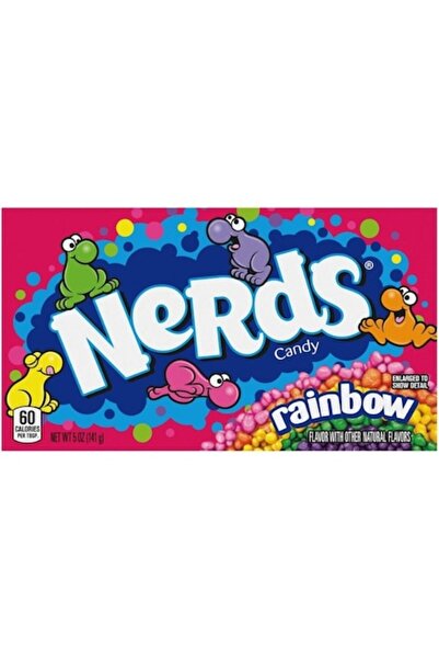 Nerds Set of 2 boxes of Rainbow candies USA, 2x141 g