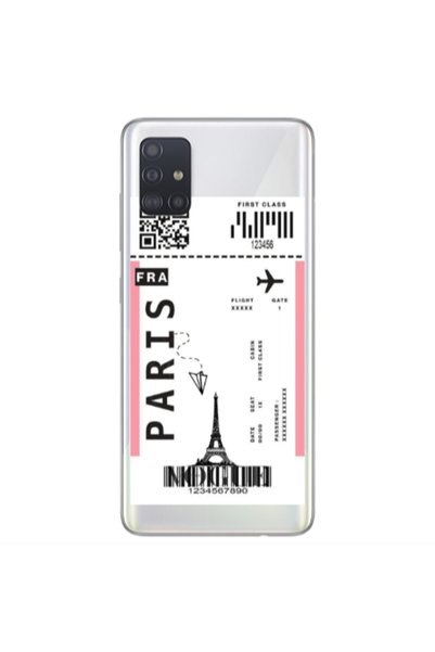 Other Samsung A51 Paris FRA Transparent Silicone TPU Θήκη