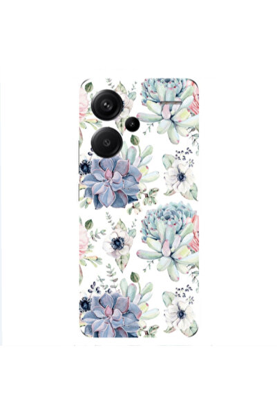 Other Xiaomi Redmi Note 13 Pro+ 5G Flower 56 Transparent Silicone TPU Θήκη