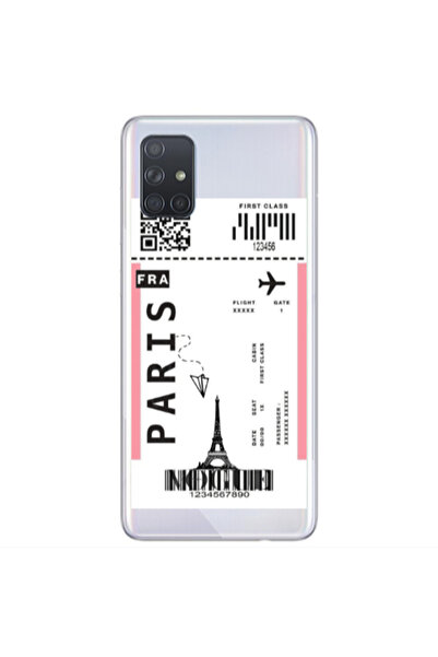 Other Samsung A71 Paris FRA Transparent Silicone TPU Θήκη
