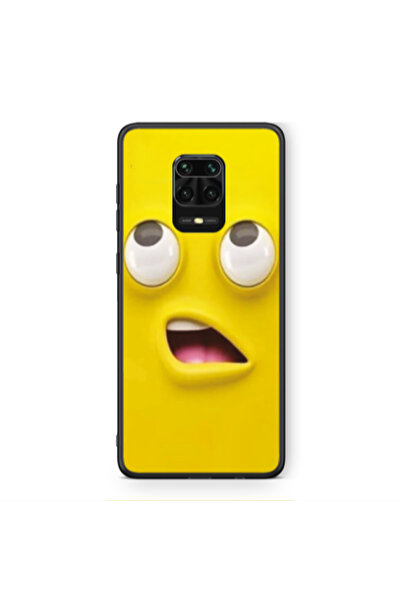 Other Xiaomi Redmi Note 9 Pro Confused face Black Glossy Θήκη