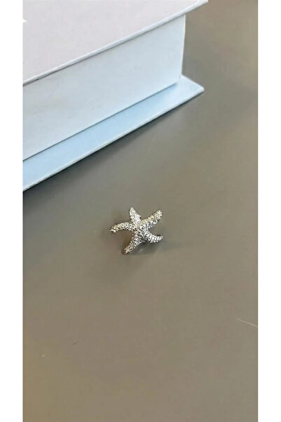 Marsilyan Nvdn- Ieg - Starfish Cartilage Earrings - Silver Iegrs-Nvdn1