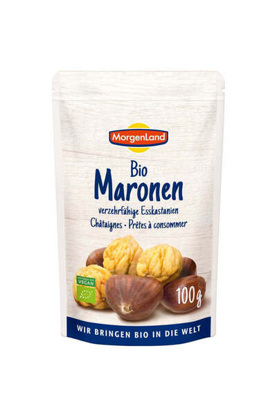 Morgenland Castane bio gata de consum 100 g