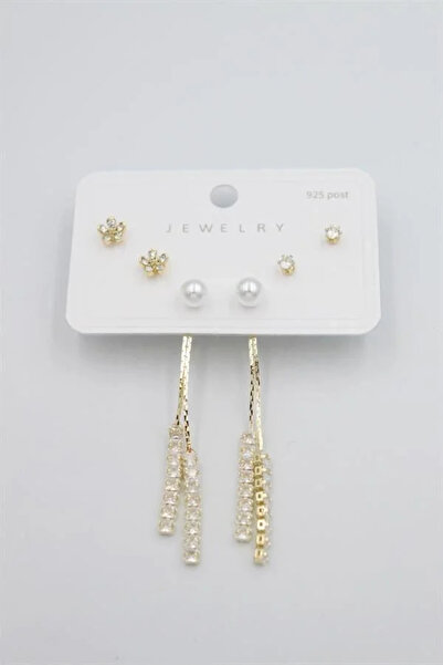 Marsilyan Nvdn- Ieg - Multiple Set Earrings - Gold Iegrs-Nvdn1