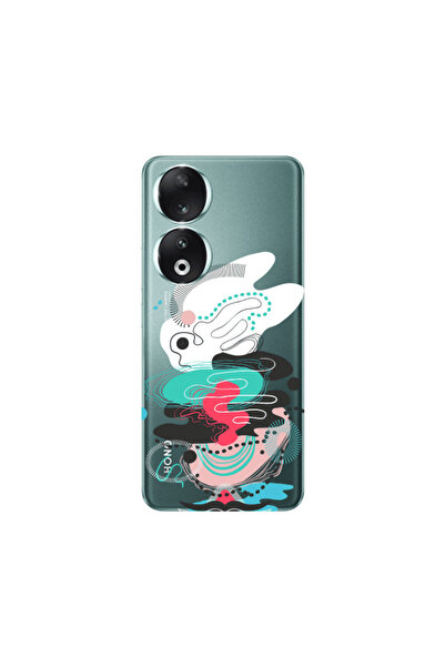 Other Honor 90 5G Abstract 50 Transparent Silicone TPU Θήκη