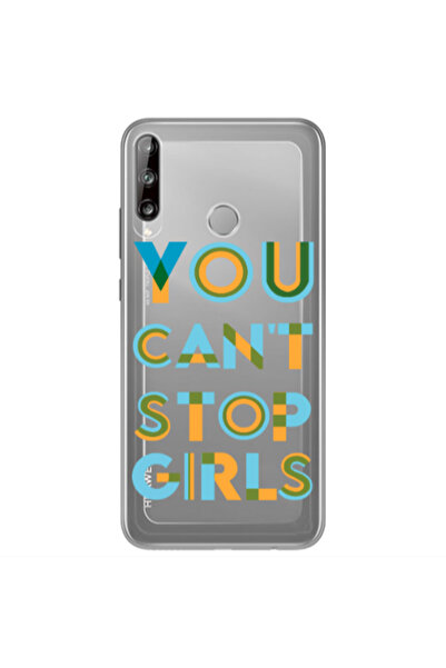 Other Huawei P40 Lite E You Cant Stop Girls Transparent Silicone TPU Θήκη