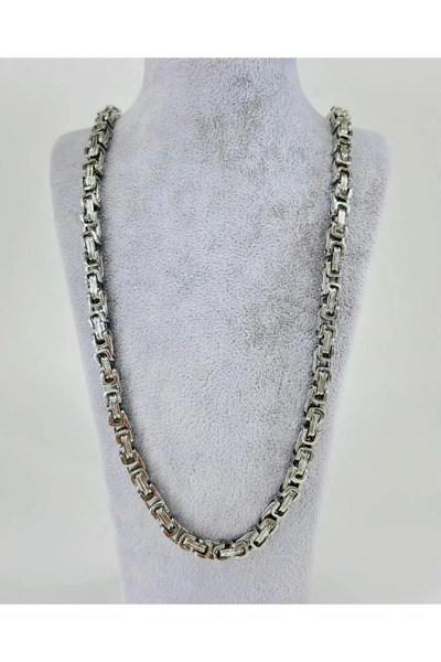 Marsilyan Nvdn- Ieg - King Steel Men's Necklace Iegrs-Nvdn1