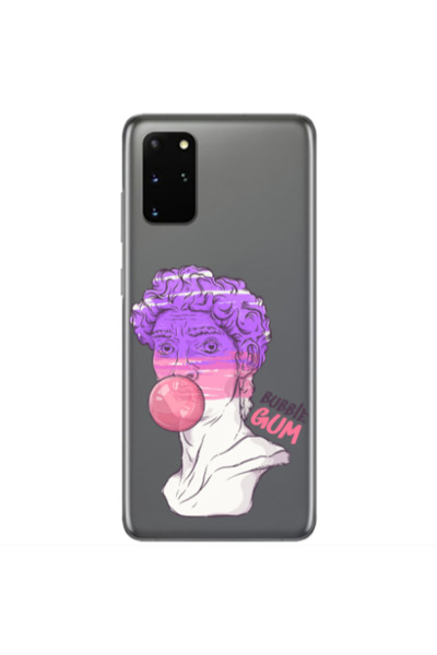 Other Samsung S20 Plus Pin Bubble Transparent Silicone TPU Θήκη