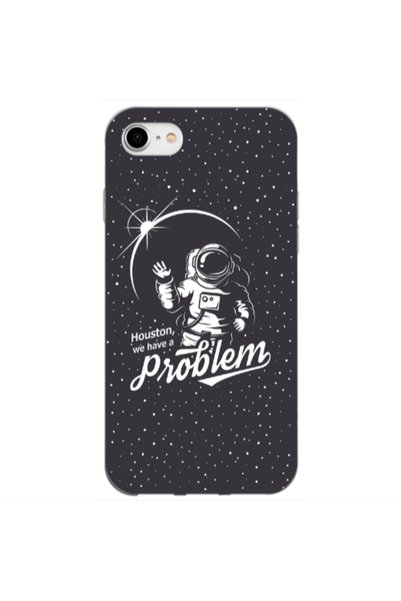 Other Apple iPhone 7 Houston We Have A Problem Transparent Silicone TPU Θήκη