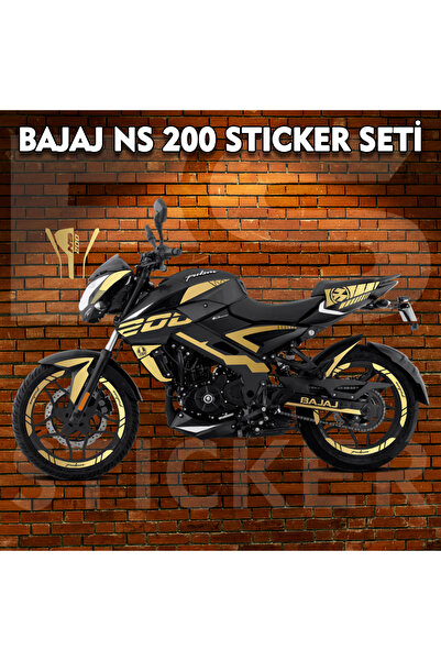 BAJAJ NS 200 Sticker Seti
