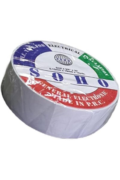 Yıldızan Terra Organik Soho Electrical Tape-White Terra Organik 1025782