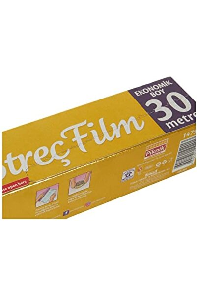 Yıldızan Terra Organik Picnic Food Packaging Stretch Film 30 m 1475 2-Pack Te...