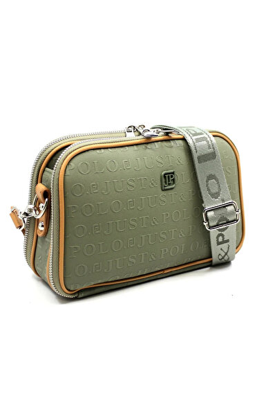 Just Polo Women's New Season Embossed Printed Shoulder Bag 232053 Mh
