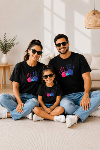 genosha Combinație de familie 100% bumbac Vândut la unitate Tricou supradimen...