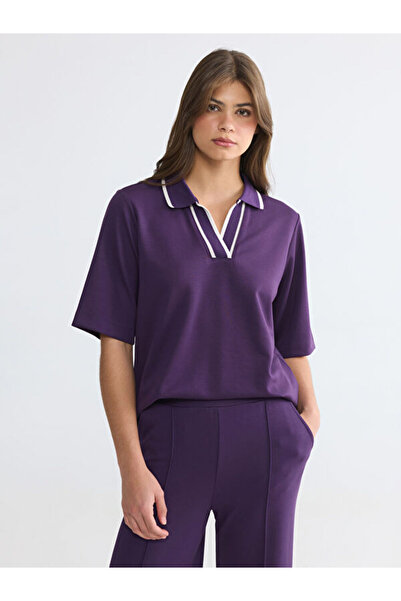 LC Waikiki Polo Collar Soft Touch Women's T-Shirt