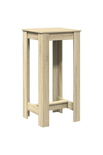 vidaxl Masă bar, stejar sonoma, 51x50x103,5 cm, lemn prelucrat