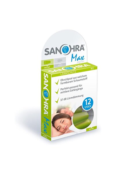 SANOHRA Тапи за уши за възрастни, за защита на слуха от шум, SNR 37dB, 12 бро...