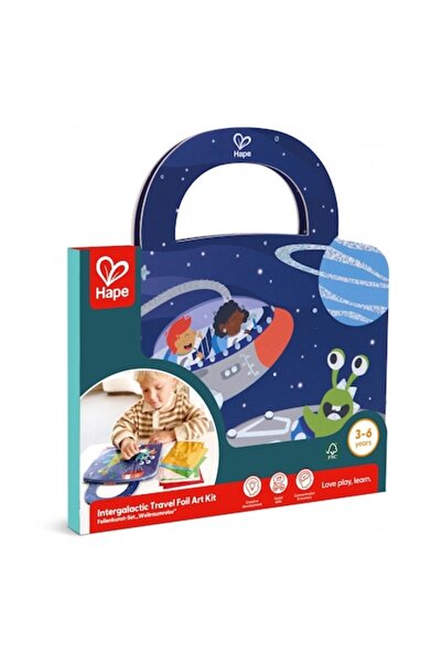 Hape Set creativ, Hape, Carte de aplicare folie, Spațiu