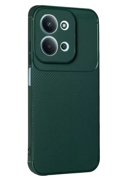 Generic Brand Xiaomi Redmi 15C 5g Auto Focus Carbon Cover - Dark Green