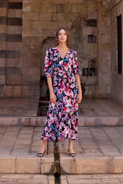 Veraura Lifestyle Floral print viscose dress