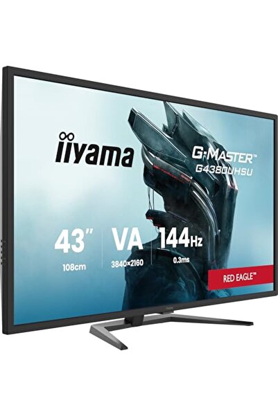 IIYAMA G-Master G4380UHSU-B2 Κόκκινος Αετός - 144Hz |   4K |   ΒΑ |   42.5"