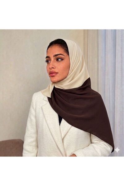 Veil Designer طرحة بوال طبقين لوانين قماش بوال ياباني 190*60
