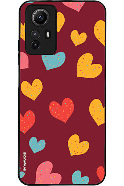 Other Θήκη Sonique Heart Series για Xiaomi Redmi Note 12s Μπορντό