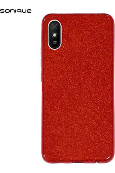 Other Σονίκ Λαμπερή Πίσω Θήκη Σιλικόνης Κόκκινη (Redmi 9A / 9AT)
