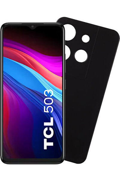 Other Volte-Tel Πίσω Κάλυμμα Σιλικόνης Μαύρο (TCL 503)
