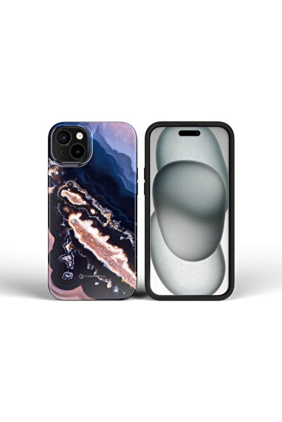 Forcell F-protect Mirage Πίσω Κάλυμμα Σιλικόνης Gold Island (iPhone 16 Pro Max)