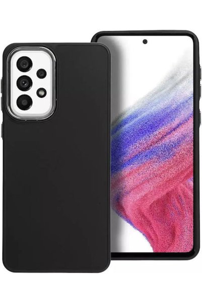 OEM Πίσω Κάλυμμα Σιλικόνης Μαγνητικό Μαύρο (Galaxy A33 5G)
