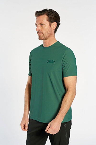 bilcee Men's Training Dark Green T-Shirt 4913